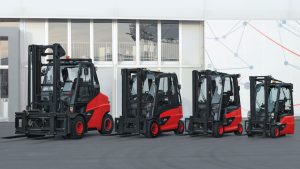 electric forklift by Linde-MH